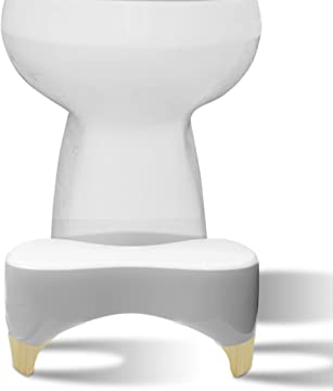 JEP 303- Toilet Stool & Potty Squatty Stool for Adults- Adjustable Poop Stool for Bathroom