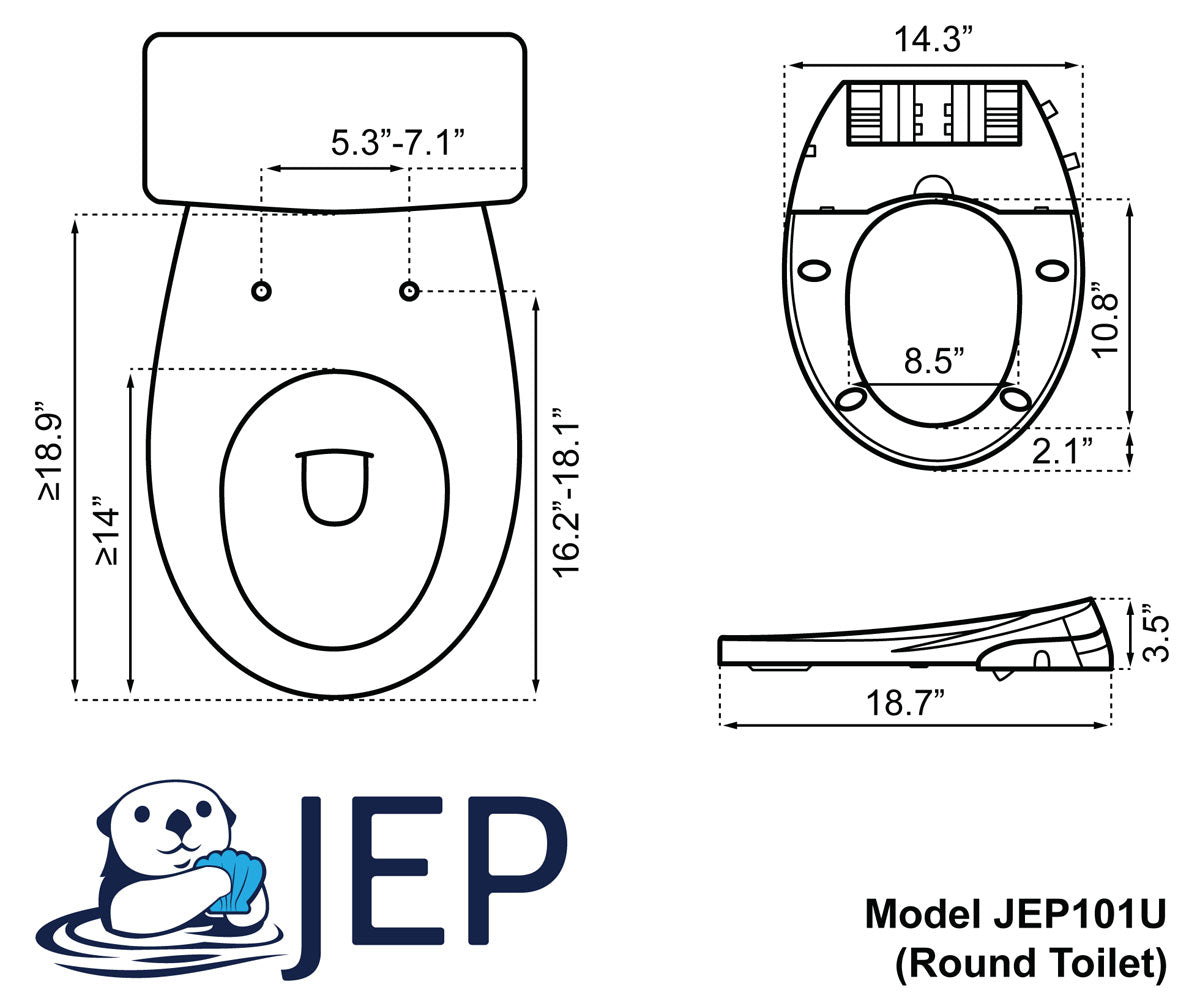 Manual Bidet - JEP101 Model