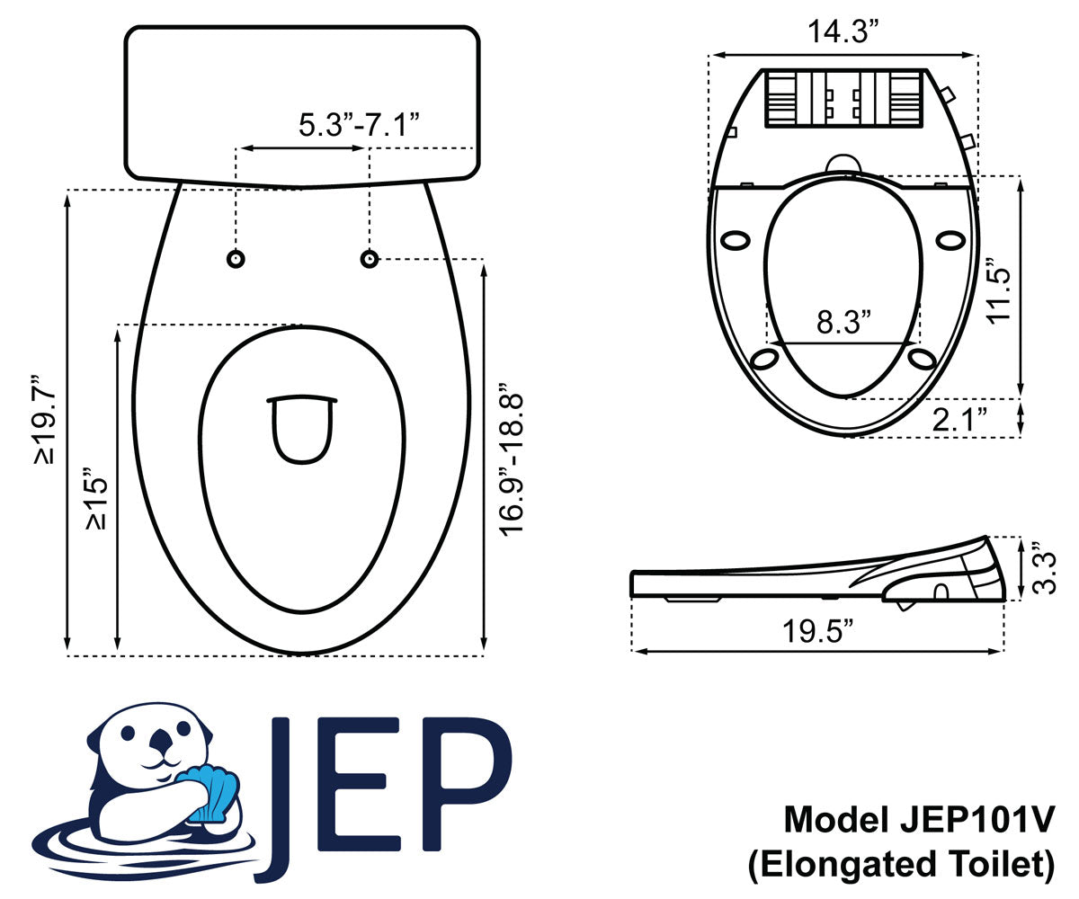 Manual Bidet - JEP101 Model